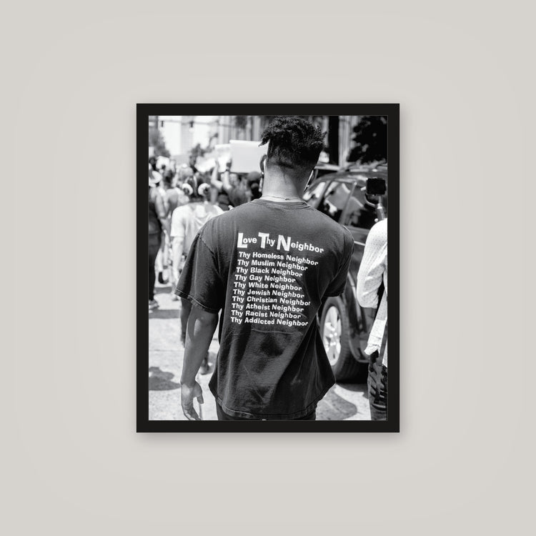 [auto-mockup] LOVE THY NEIGHBOR POSTER - 16 x 20in.