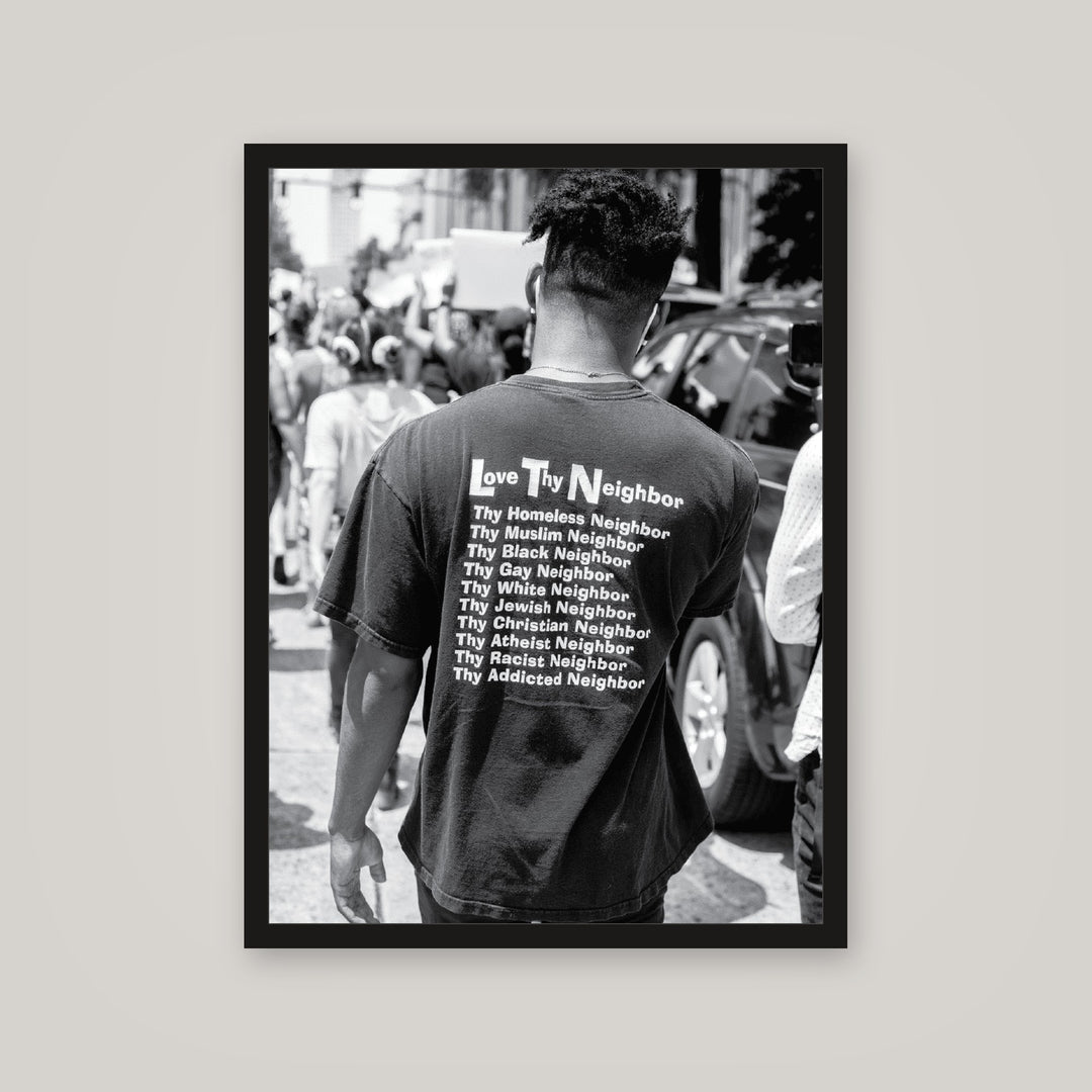 [auto-mockup] LOVE THY NEIGHBOR POSTER - 18 x 24in.