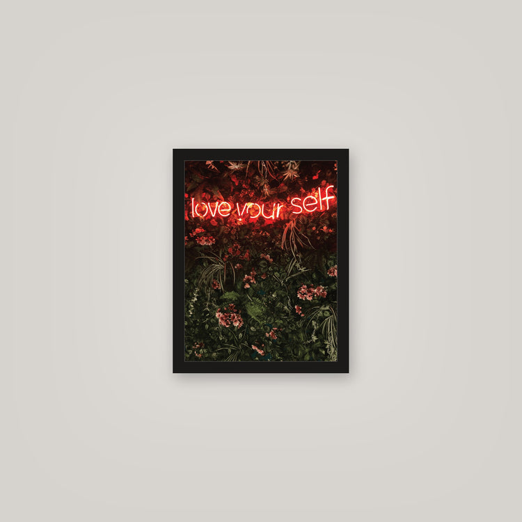 [auto-mockup] LOVE YOUR SELF POSTER - 11 x 14in.