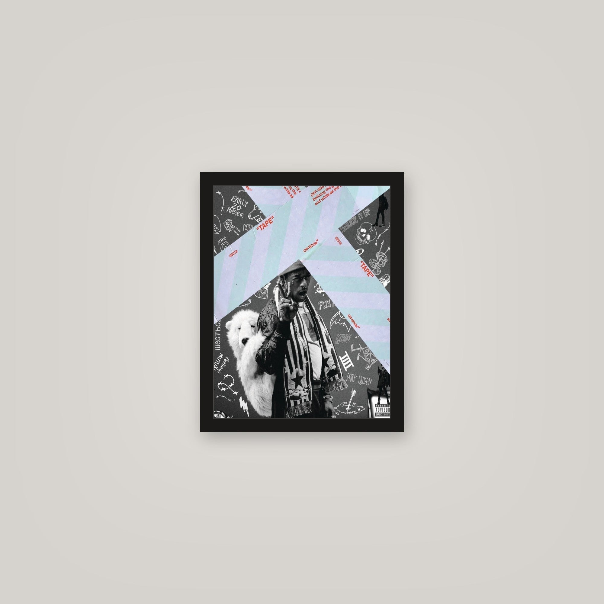 [auto-mockup] LUV IS RAGE 2 COVER POSTER - 11 x 14in.
