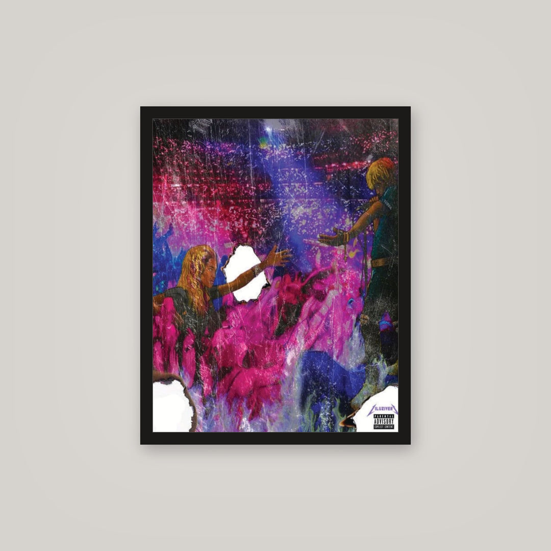[auto-mockup] LUV IS RAGE COVER POSTER - 16 x 20in.