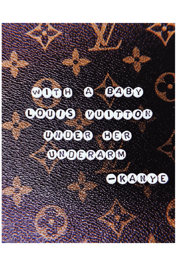 LV KANYE QUOTE POSTER - PosterFi
