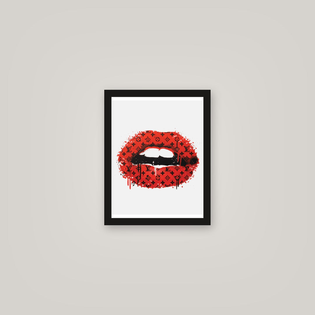 [auto-mockup] LV LIPS POSTER IN ALL COLORS - 11 x 14in.