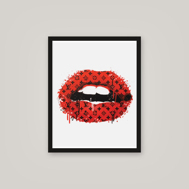 [auto-mockup] LV LIPS POSTER IN ALL COLORS - 16 x 20in.