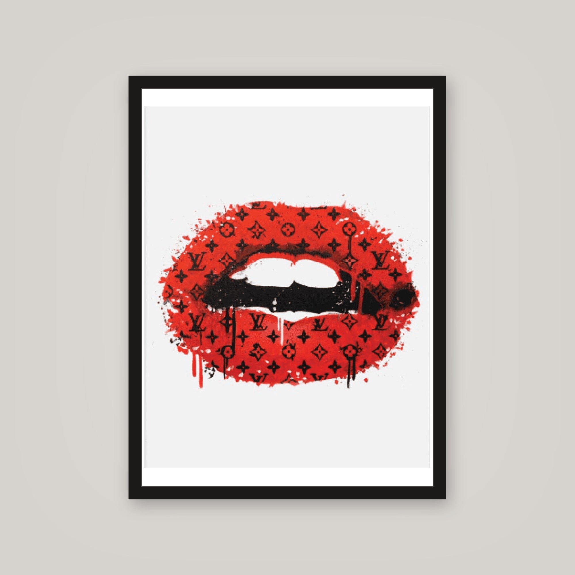 [auto-mockup] LV LIPS POSTER IN ALL COLORS - 18 x 24in.