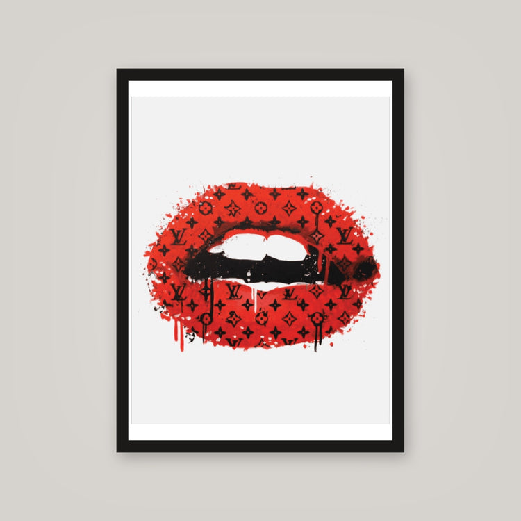 [auto-mockup] LV LIPS POSTER IN ALL COLORS - 18 x 24in.
