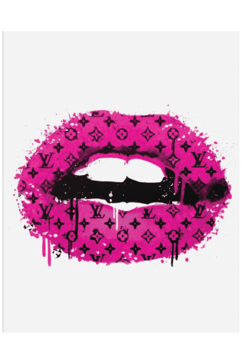 LV LIPS POSTER IN ALL COLORS - PosterFi