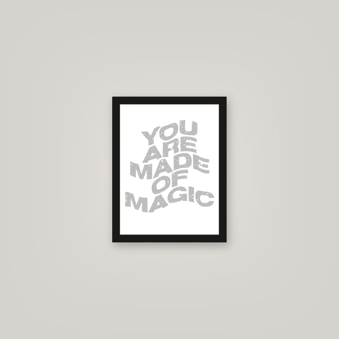 [auto-mockup] MADE OF MAGIC POSTER - 11 x 14in.