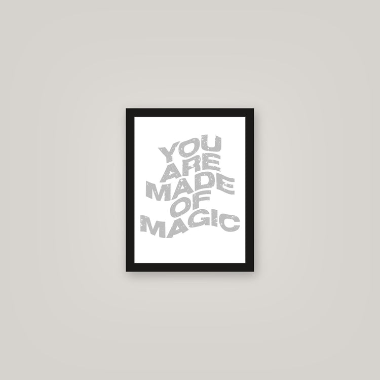 [auto-mockup] MADE OF MAGIC POSTER - 11 x 14in.