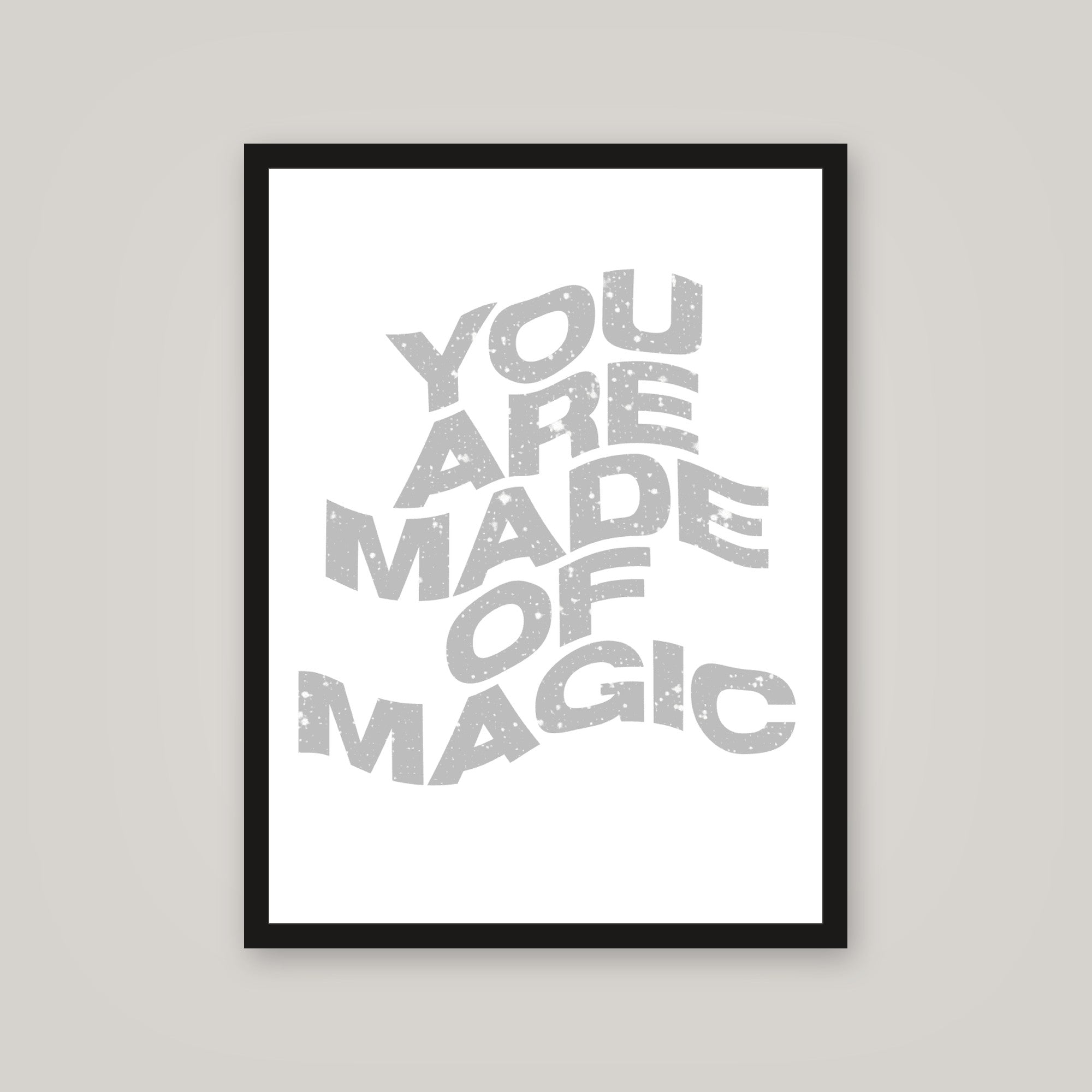 [auto-mockup] MADE OF MAGIC POSTER - 18 x 24in.