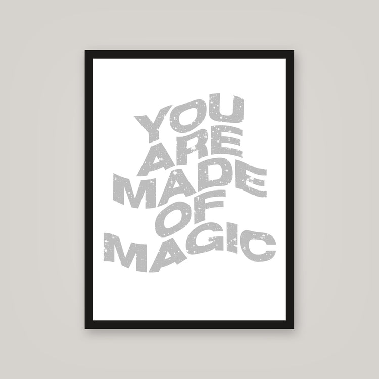 [auto-mockup] MADE OF MAGIC POSTER - 18 x 24in.