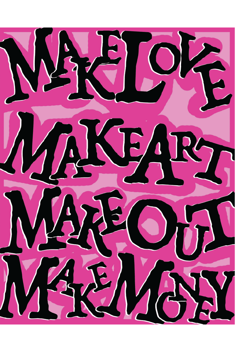 MAKE LOVE N ART POSTER - PosterFi
