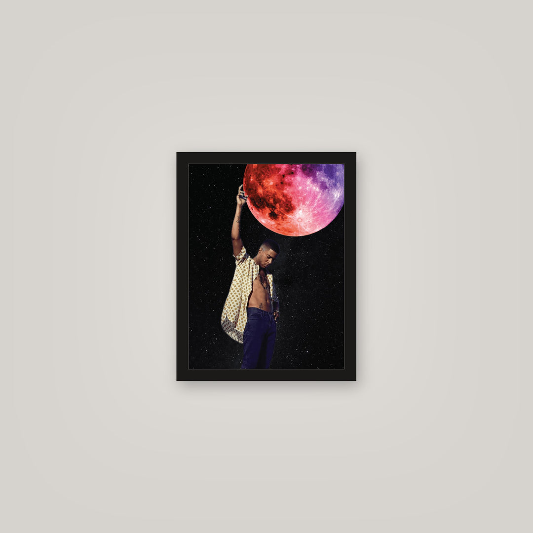 [auto-mockup] MAN ON THE MOON POSTER - 11 x 14in.