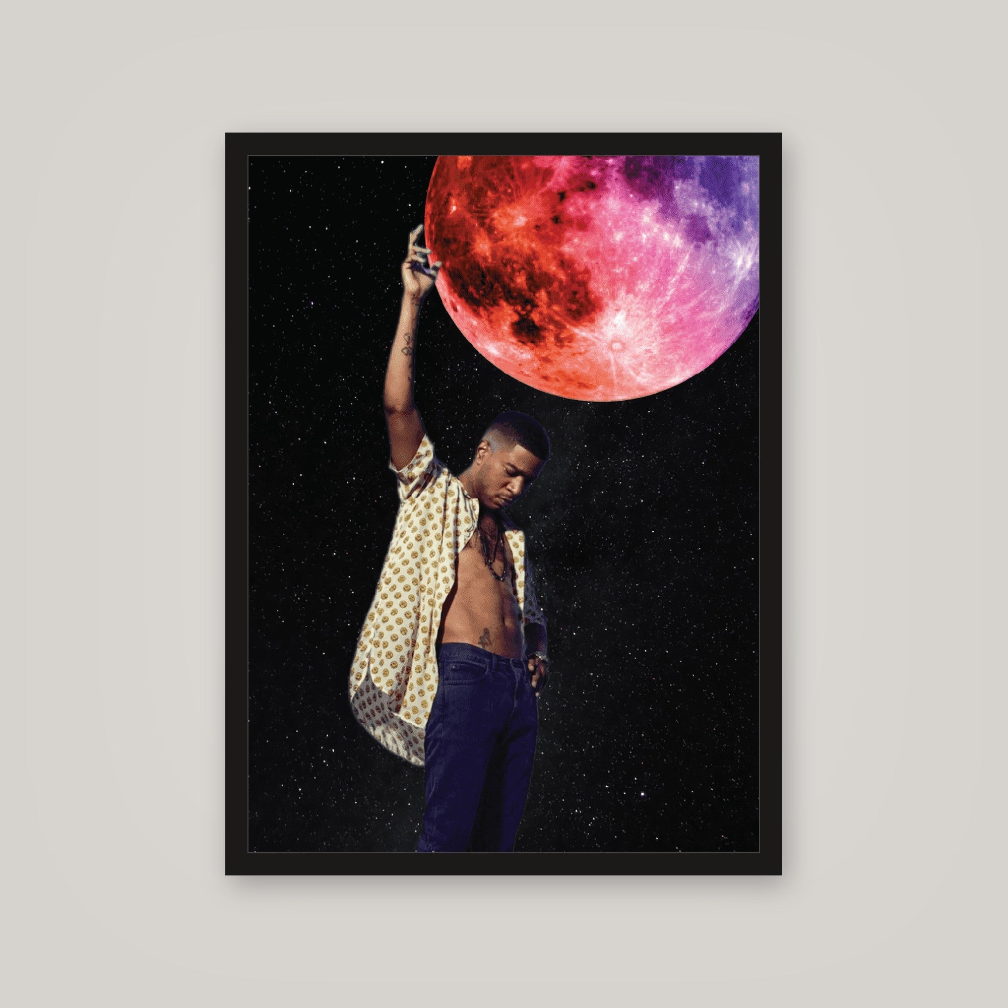 [auto-mockup] MAN ON THE MOON POSTER - 18 x 24in.