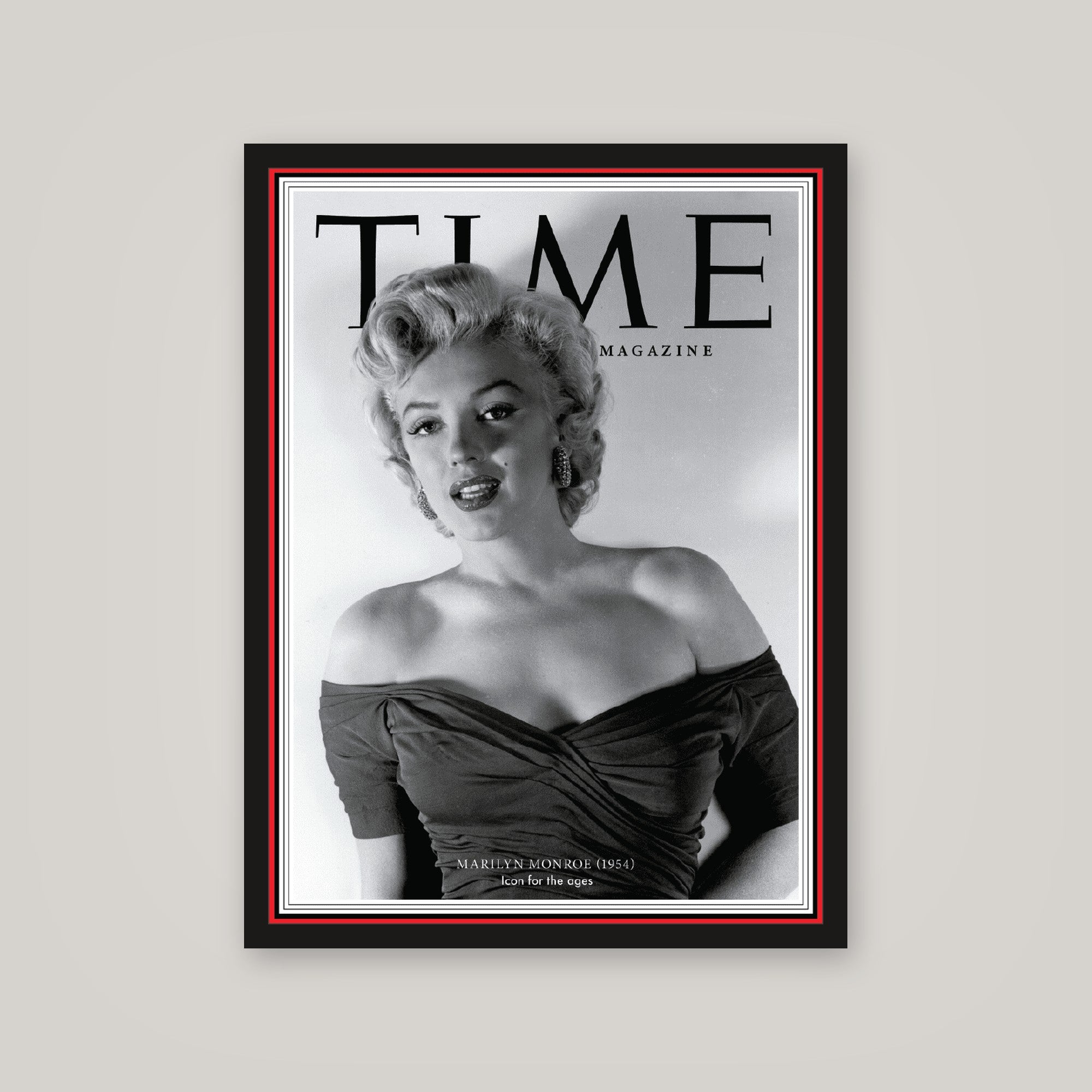 [auto-mockup] MARILYN TIME POSTER - 18 x 24in.