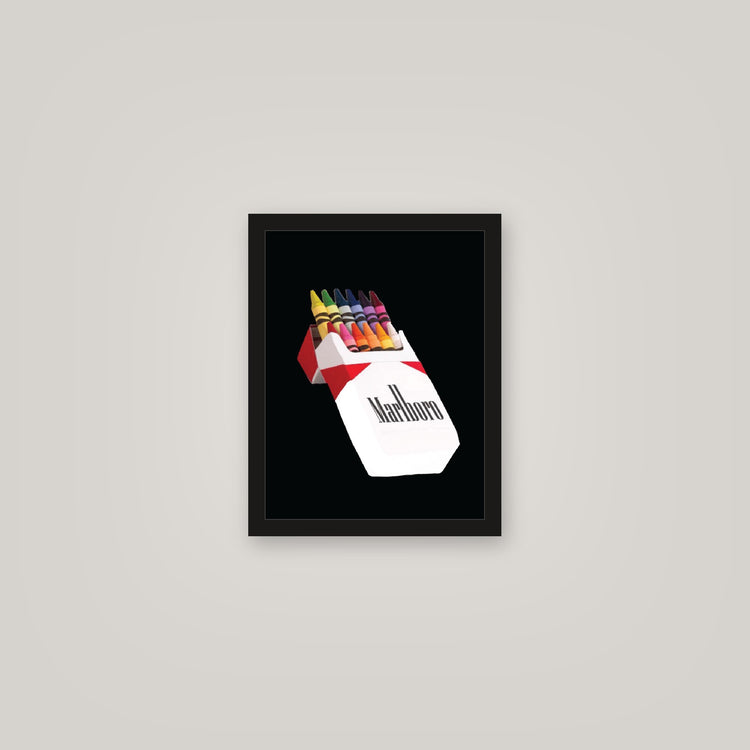 [auto-mockup] MARLBORO CRAYONS POSTER - 11 x 14in.