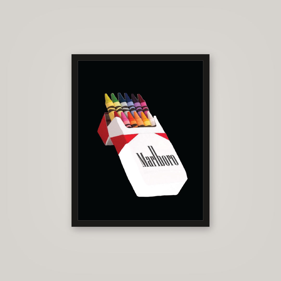 [auto-mockup] MARLBORO CRAYONS POSTER - 16 x 20in.