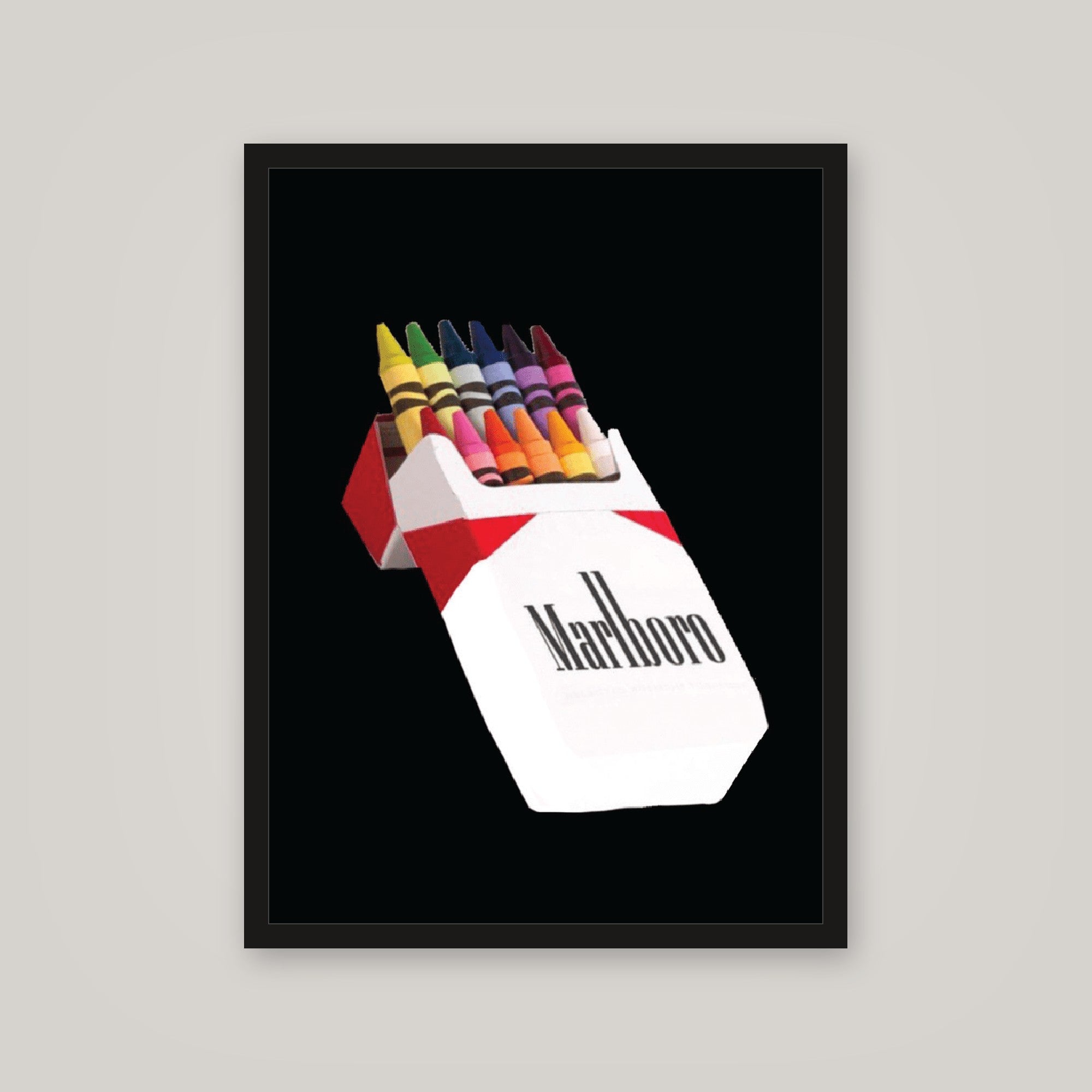 [auto-mockup] MARLBORO CRAYONS POSTER - 18 x 24in.