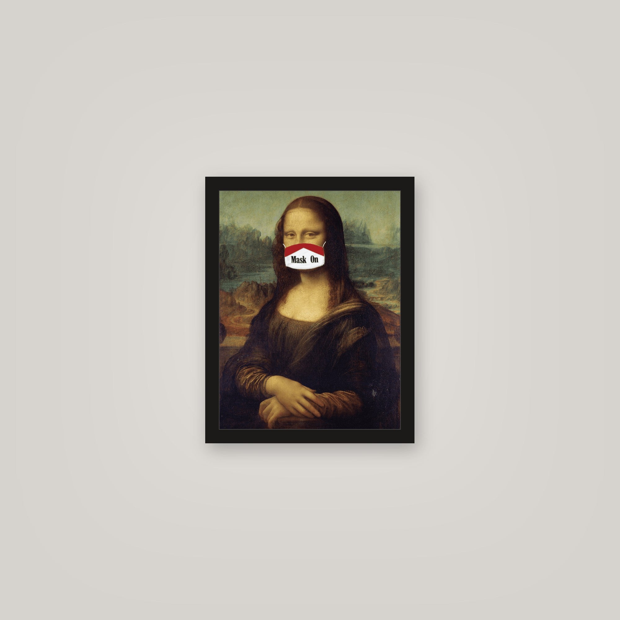 [auto-mockup] MASK ON POSTER - 11 x 14in.