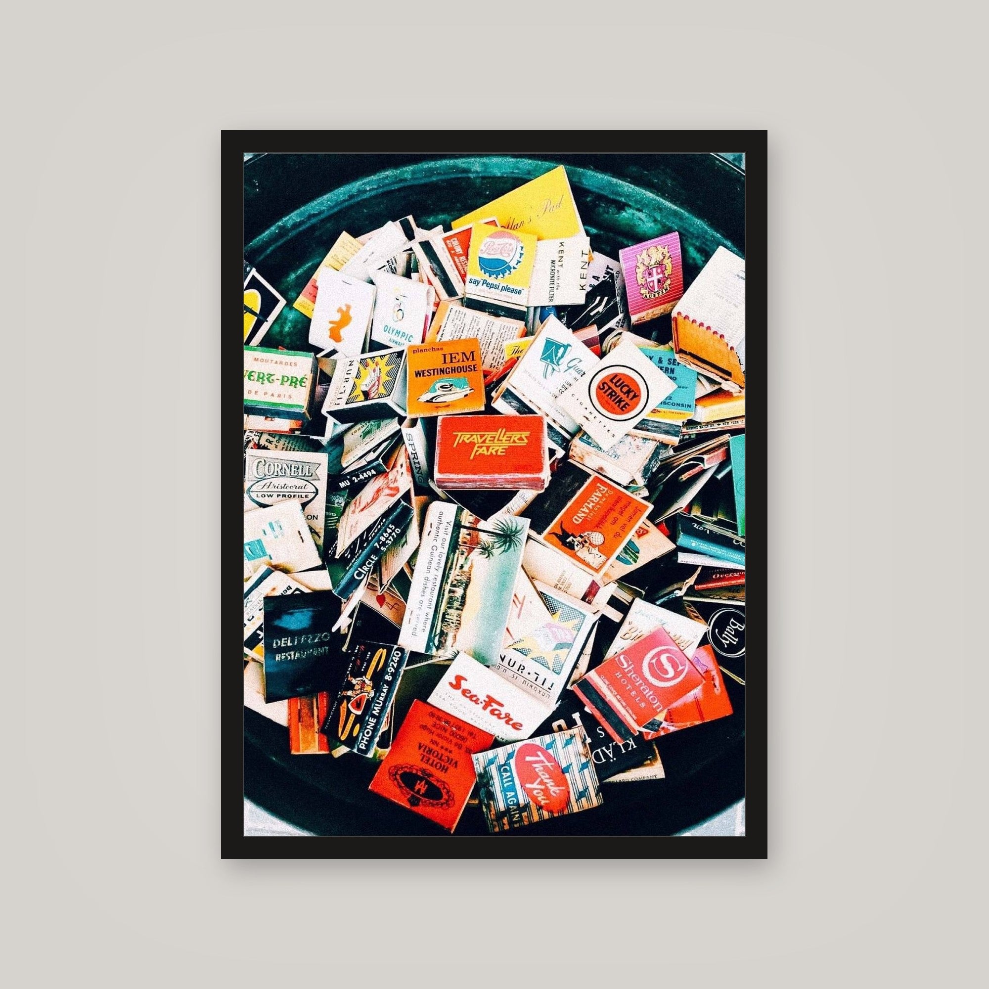 [auto-mockup] MATCHES POSTER - 18 x 24 in