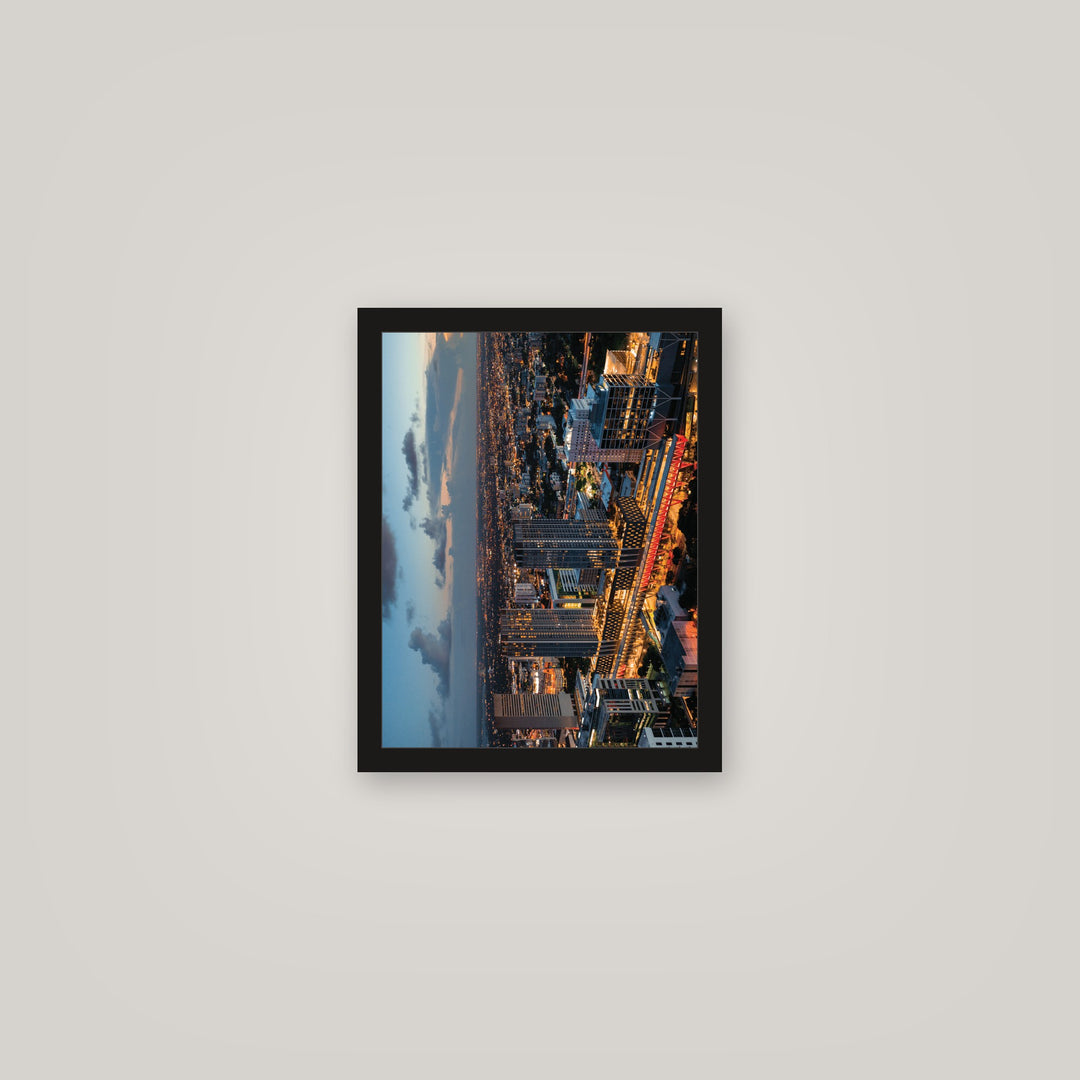 [auto-mockup] MEET ME AT THE METRO POSTER - 11 x 14in.