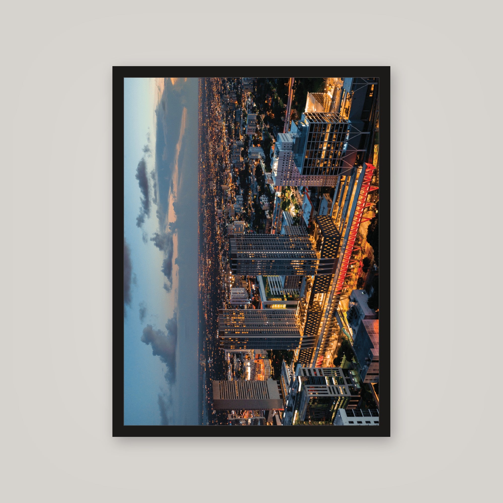 [auto-mockup] MEET ME AT THE METRO POSTER - 18 x 24in.