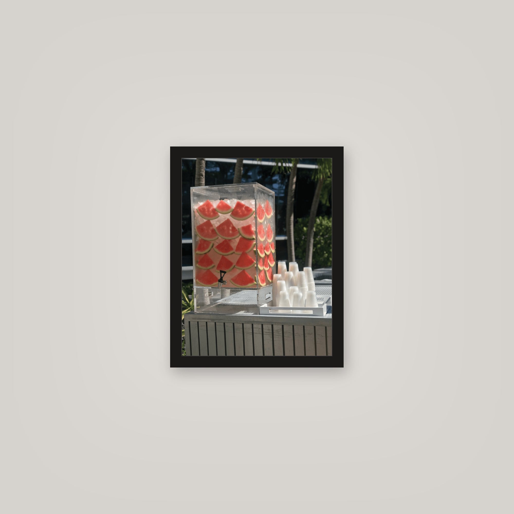 [auto-mockup] MELON WATER POSTER - 11 x 14in.