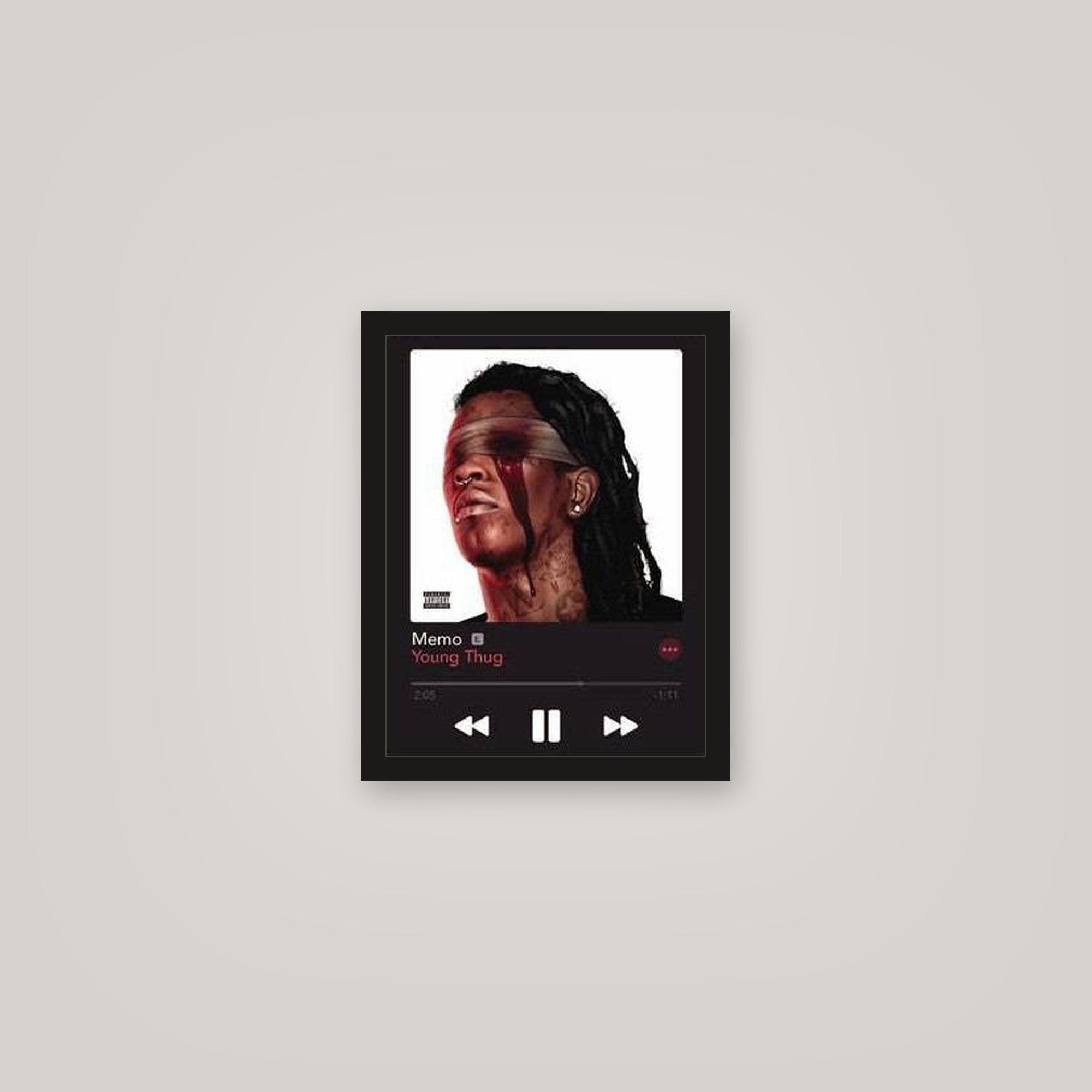 [auto-mockup] MEMO MUSIC POSTER - 11 x 14in.