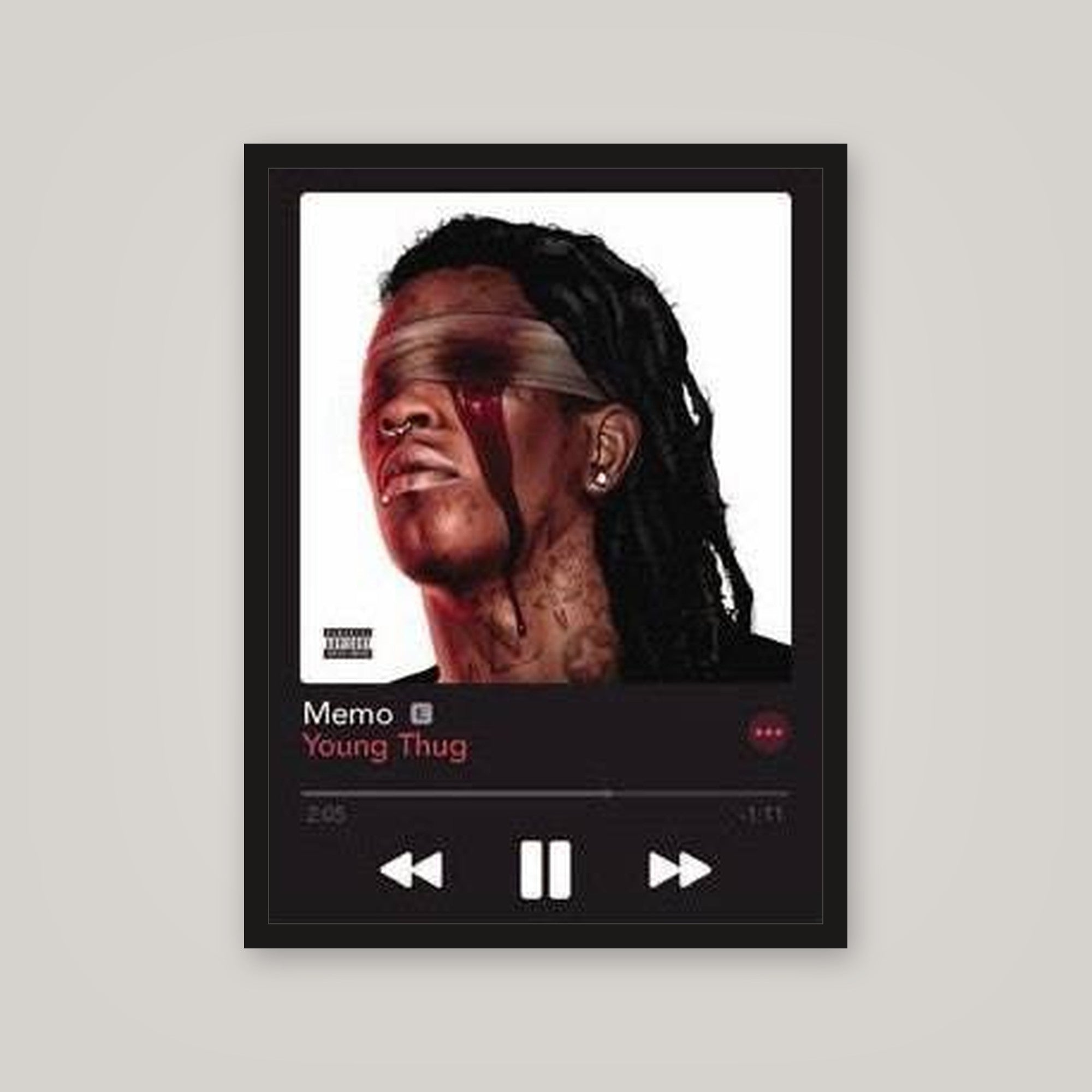 [auto-mockup] MEMO MUSIC POSTER - 18 x 24in.