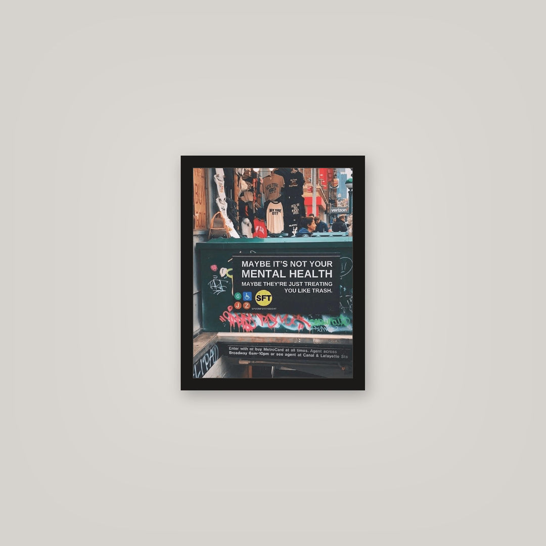 [auto-mockup] MIGHT B MENTAL ILLNESS POSTER - 11 x 14in.