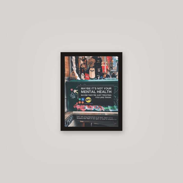 [auto-mockup] MIGHT B MENTAL ILLNESS POSTER - 11 x 14in.