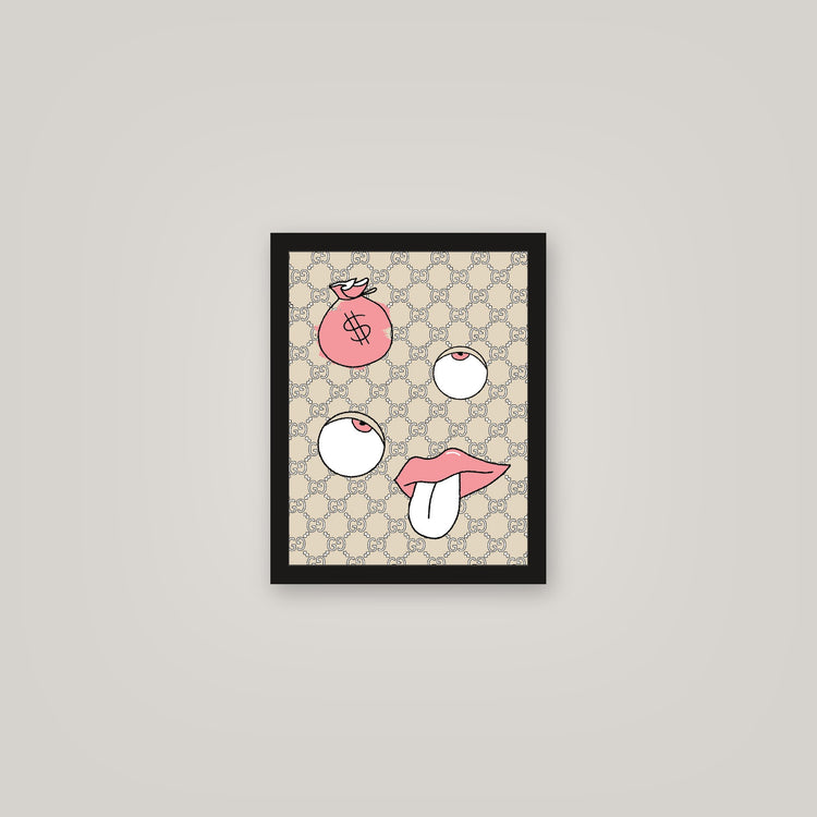 [auto-mockup] MONEY BAGS POSTER - 11 x 14in.