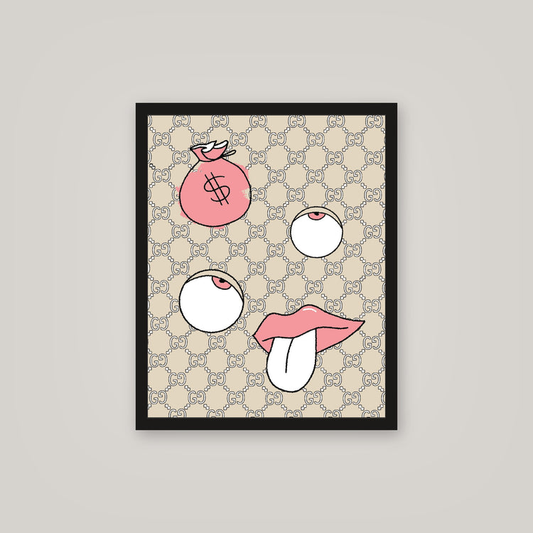 [auto-mockup] MONEY BAGS POSTER - 16 x 20in.