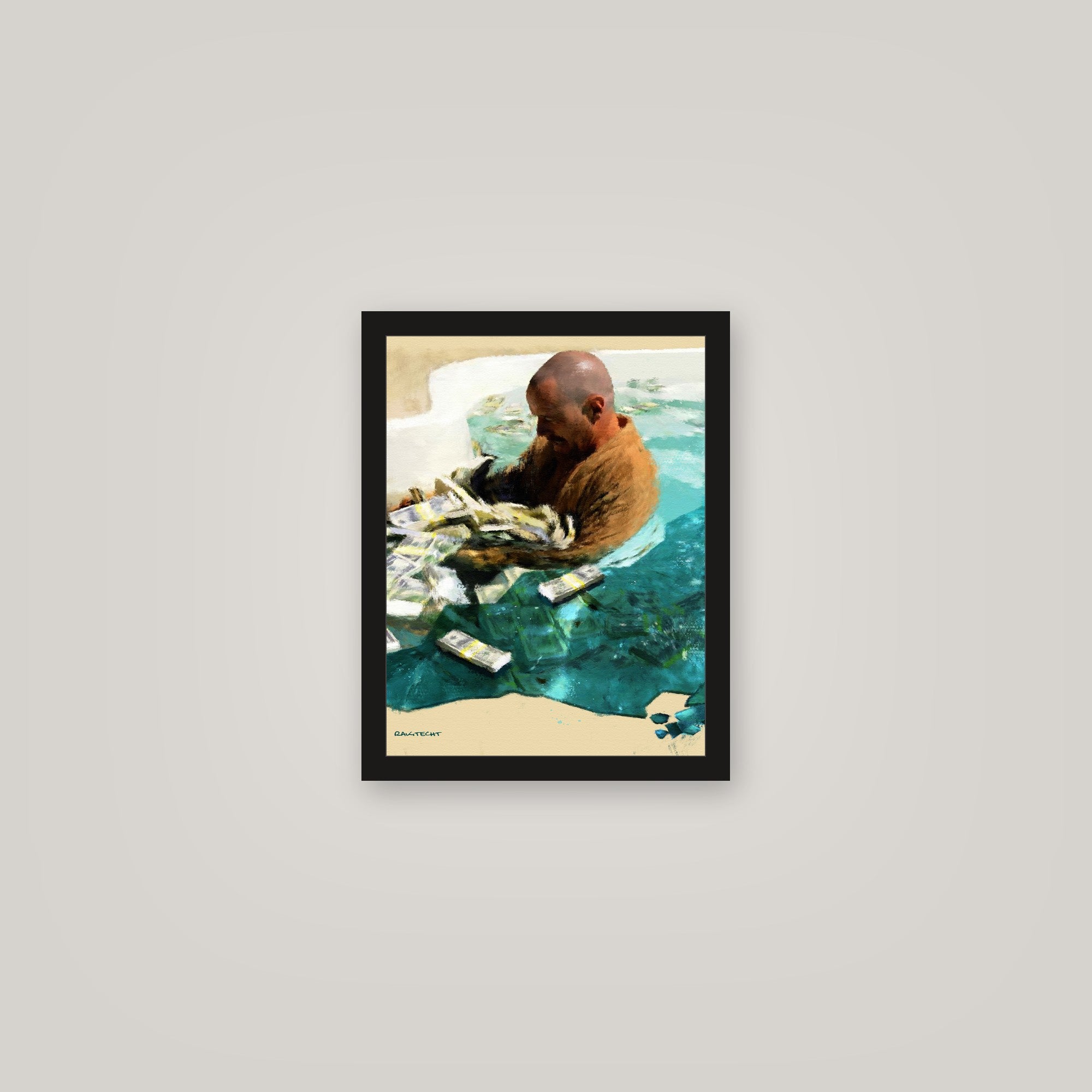 [auto-mockup] MONEY BATH WALT - 11 x 14 in.