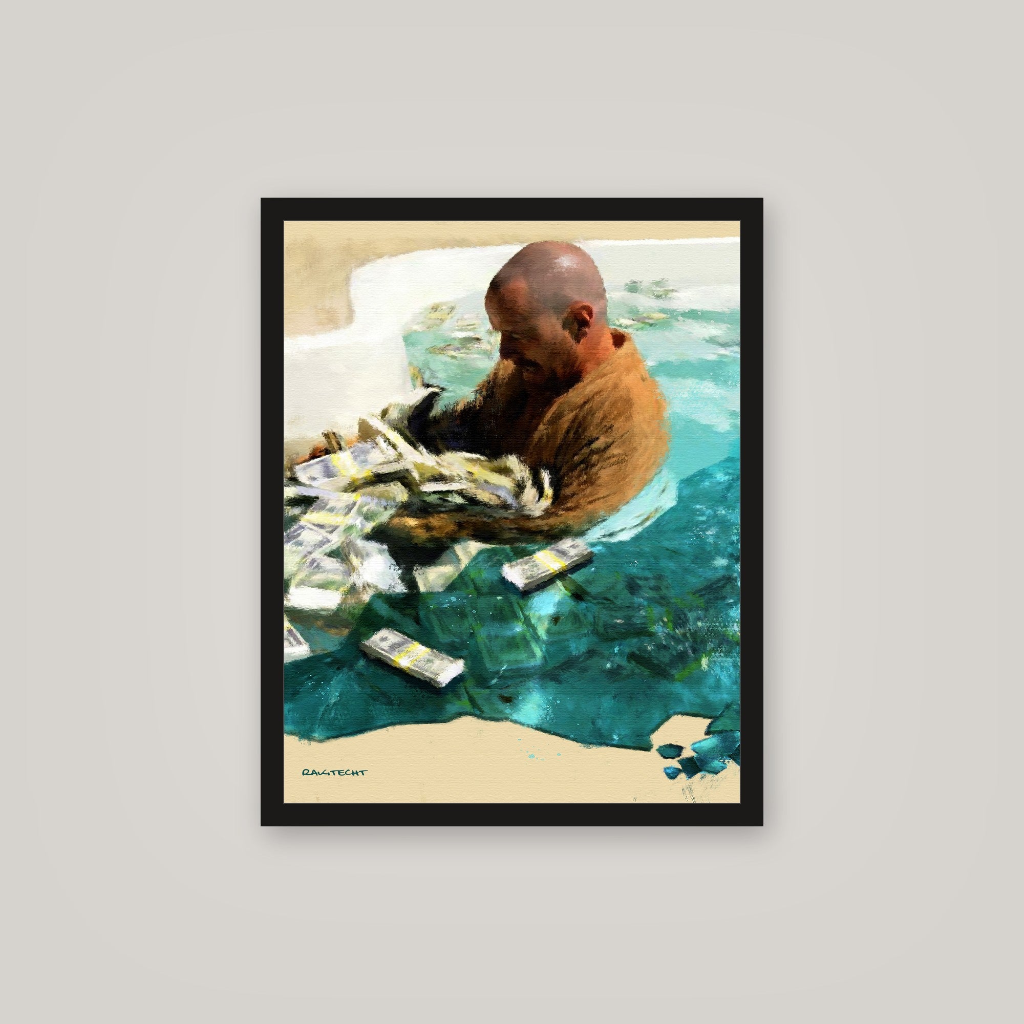 [auto-mockup] MONEY BATH WALT - 16 x 20 in.