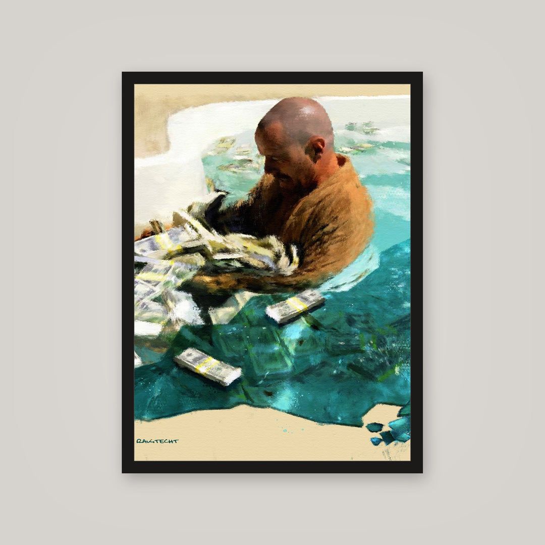 [auto-mockup] MONEY BATH WALT - 18 x 24 in.