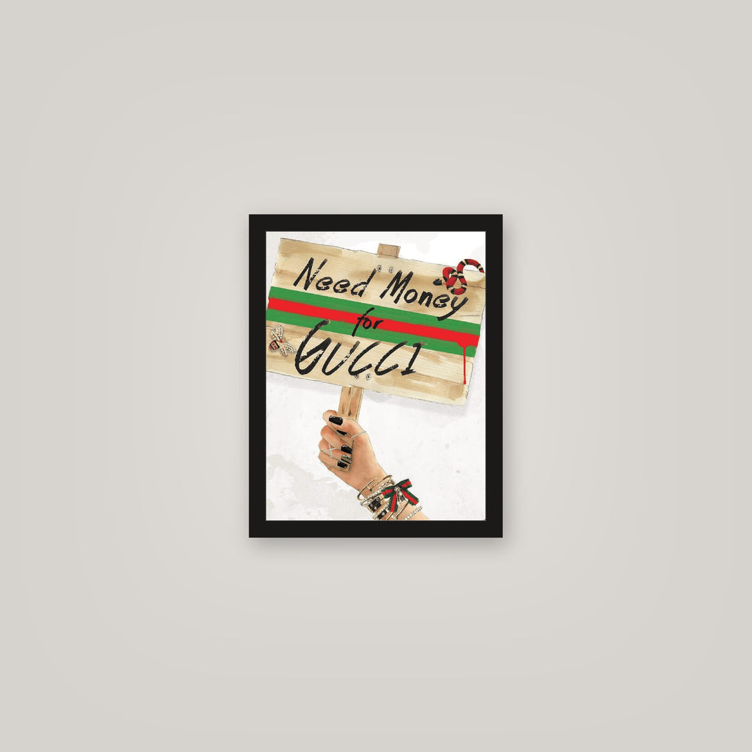 [auto-mockup] MONEY FOR GG POSTER - 11 x 14in.