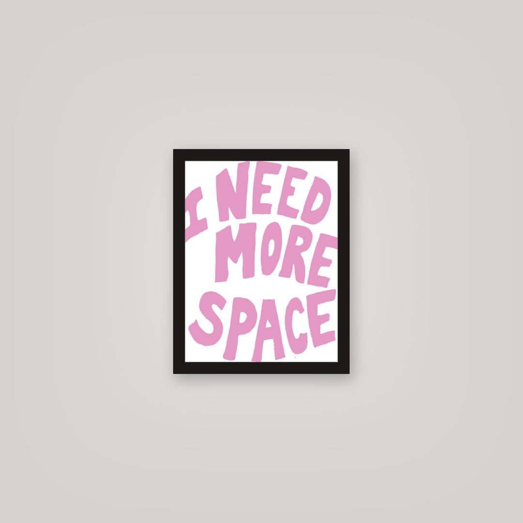 [auto-mockup] MORE SPACE POSTER - 11 x 14in.