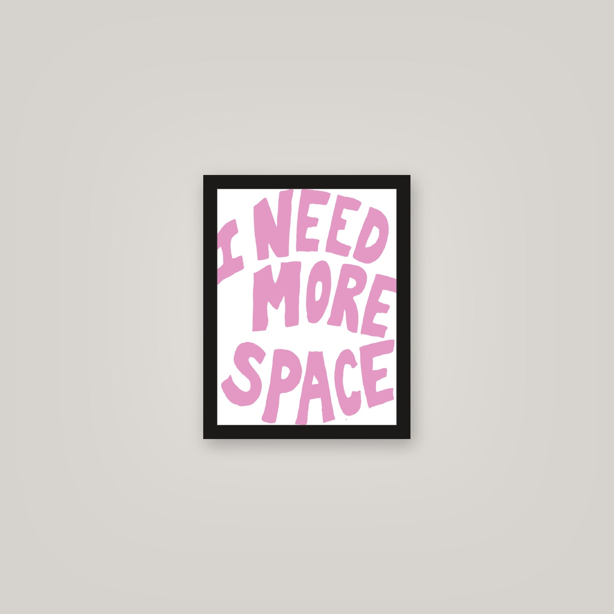 [auto-mockup] MORE SPACE POSTER - 11 x 14in.