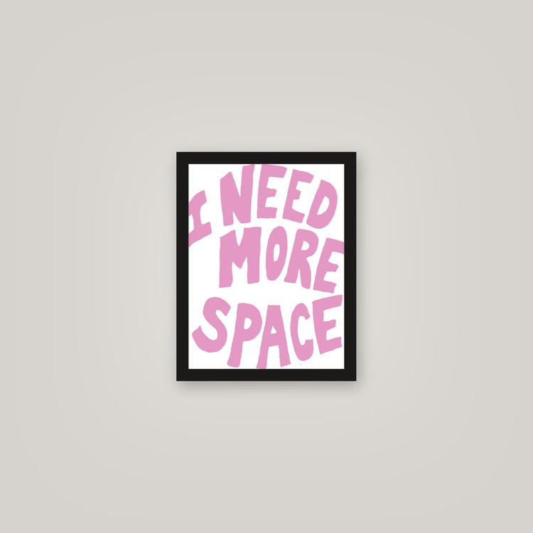 [auto-mockup] MORE SPACE POSTER - 11 x 14in.