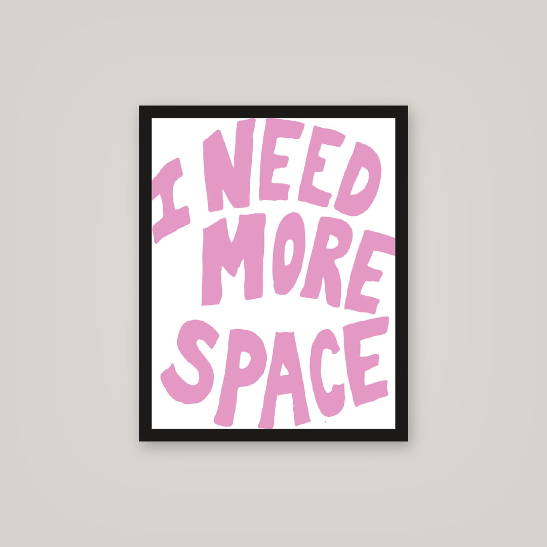 [auto-mockup] MORE SPACE POSTER - 16 x 20in.