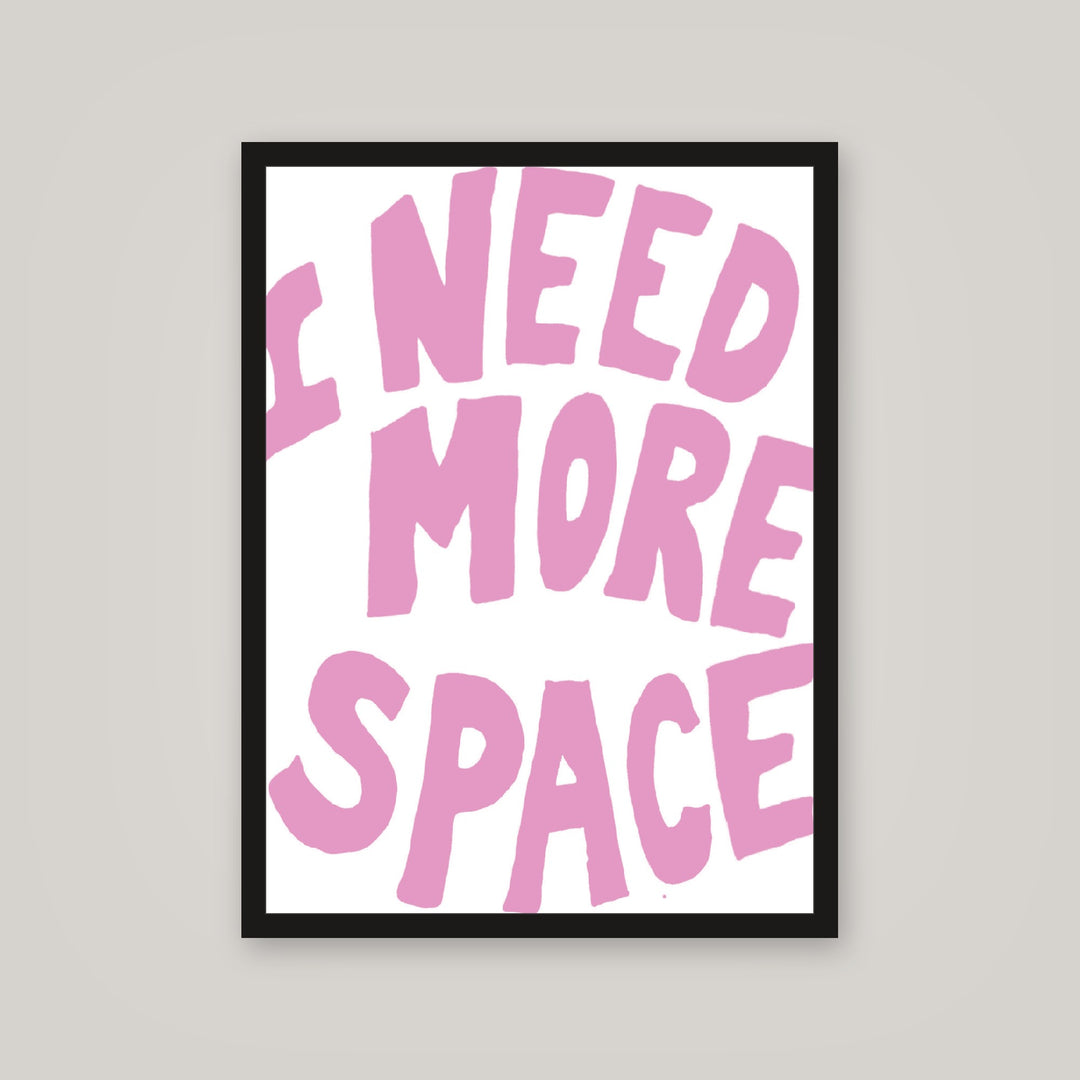 [auto-mockup] MORE SPACE POSTER - 18 x 24in.
