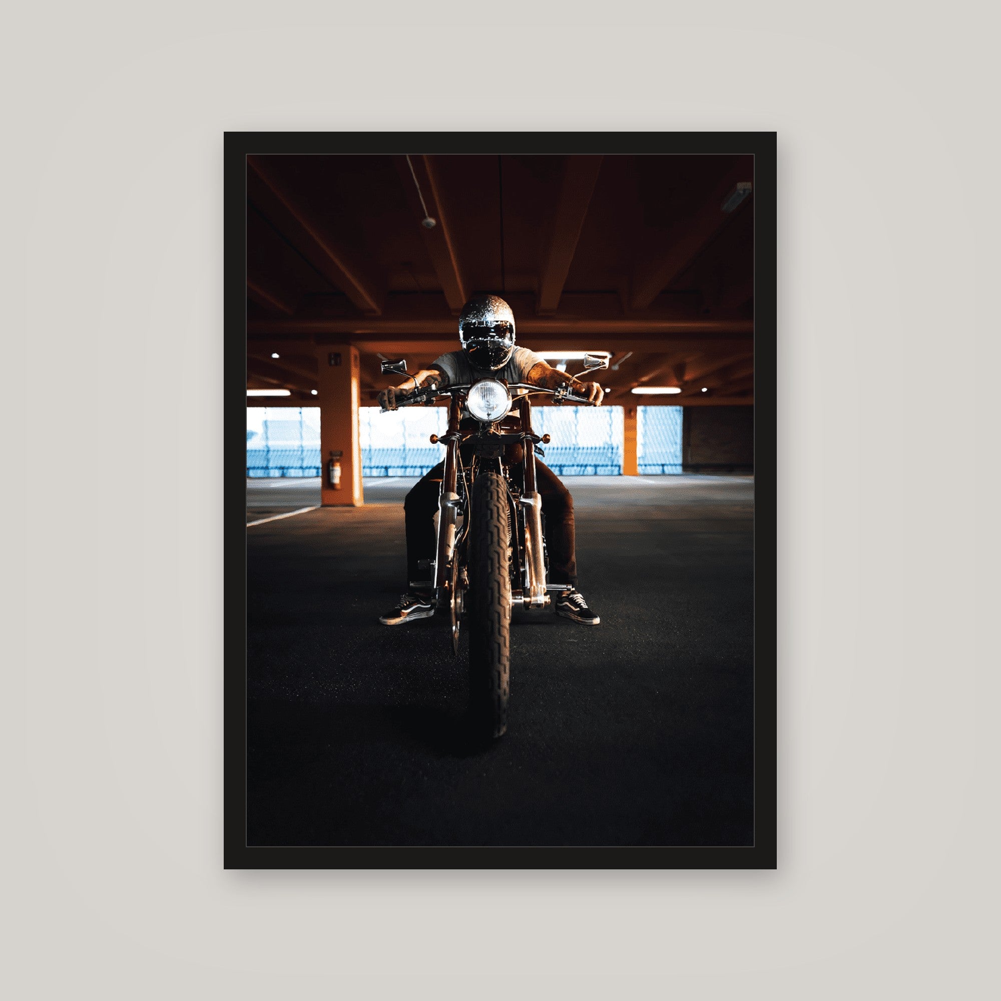 [auto-mockup] MOTORCYCLE POSTER - 18 x 24in.