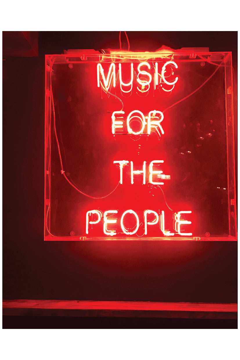 MUSIC FOR THE PEOPLE POSTER - PosterFi