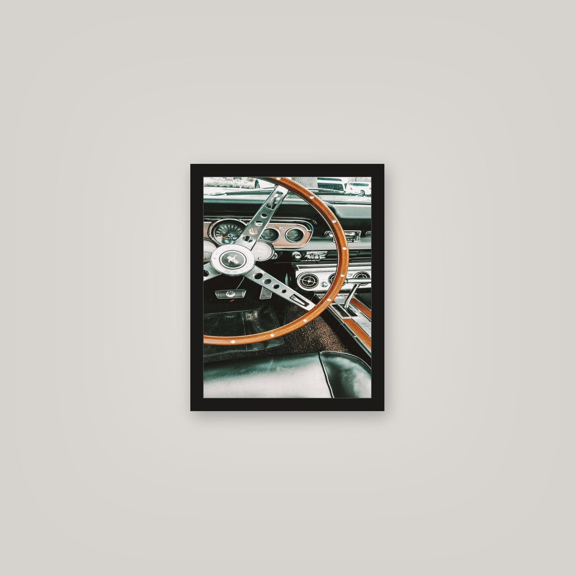 [auto-mockup] MUSTANG WHEEL POSTER - 11 x 14in.