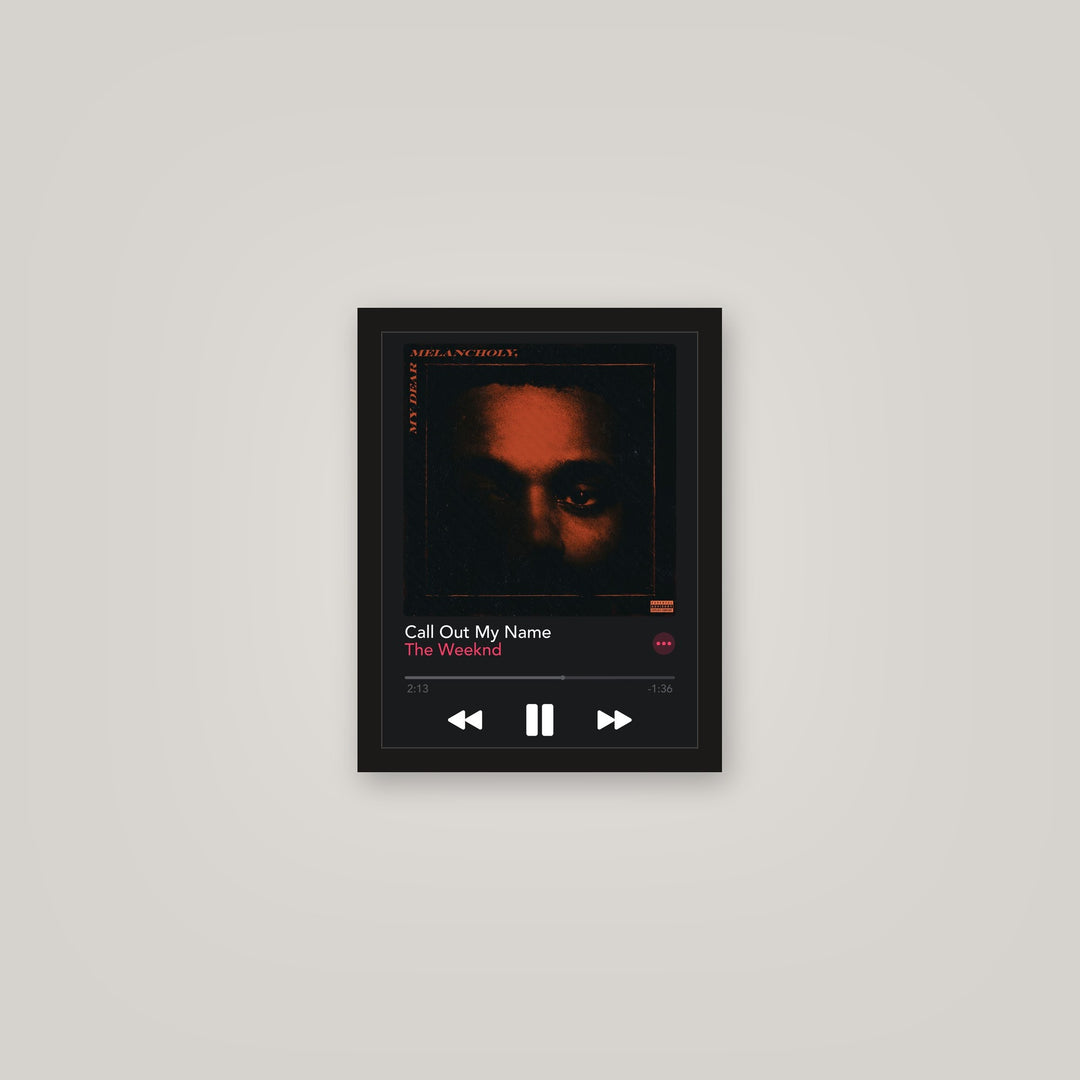 [auto-mockup] MY NAME MUSIC POSTER - 11 x 14in.
