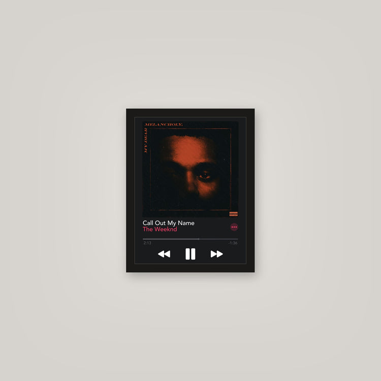 [auto-mockup] MY NAME MUSIC POSTER - 11 x 14in.