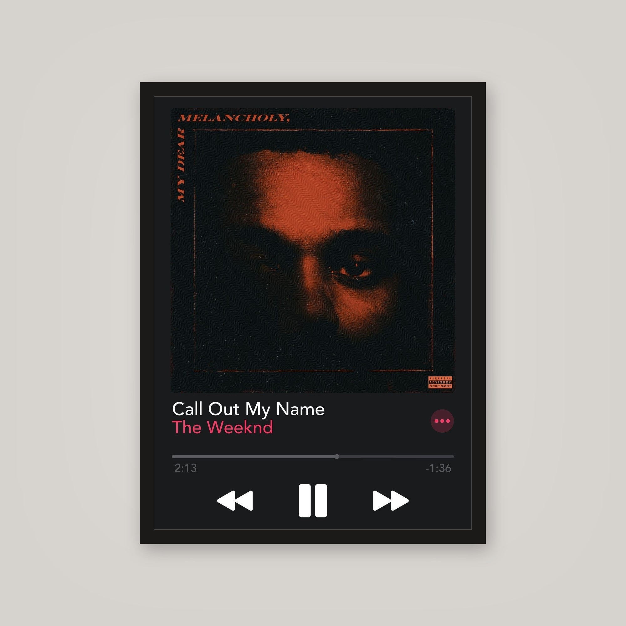 [auto-mockup] MY NAME MUSIC POSTER - 18 x 24in.