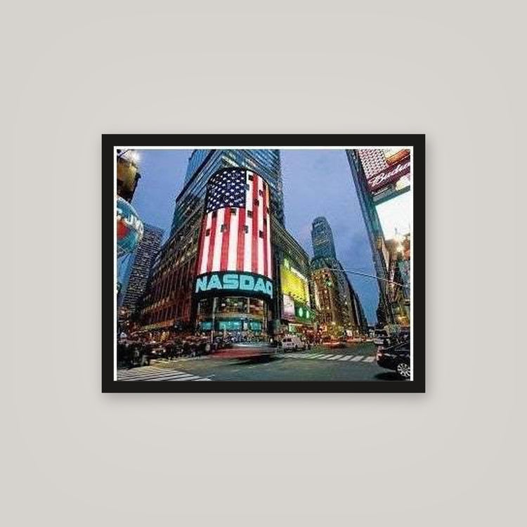 [auto-mockup] NASDAQ POSTER - 16 x 20in.
