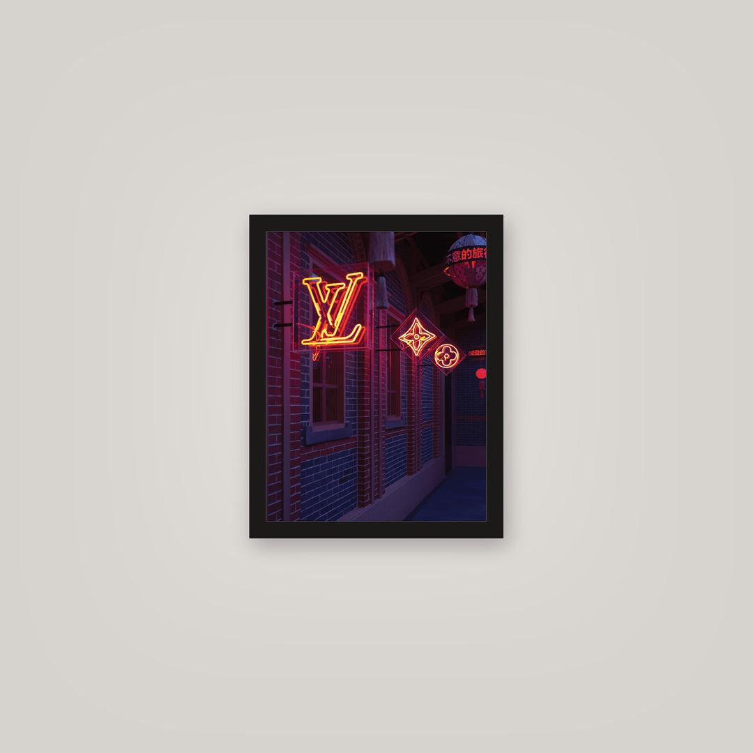 [auto-mockup] NEON LV POSTER - 11 x 14in.
